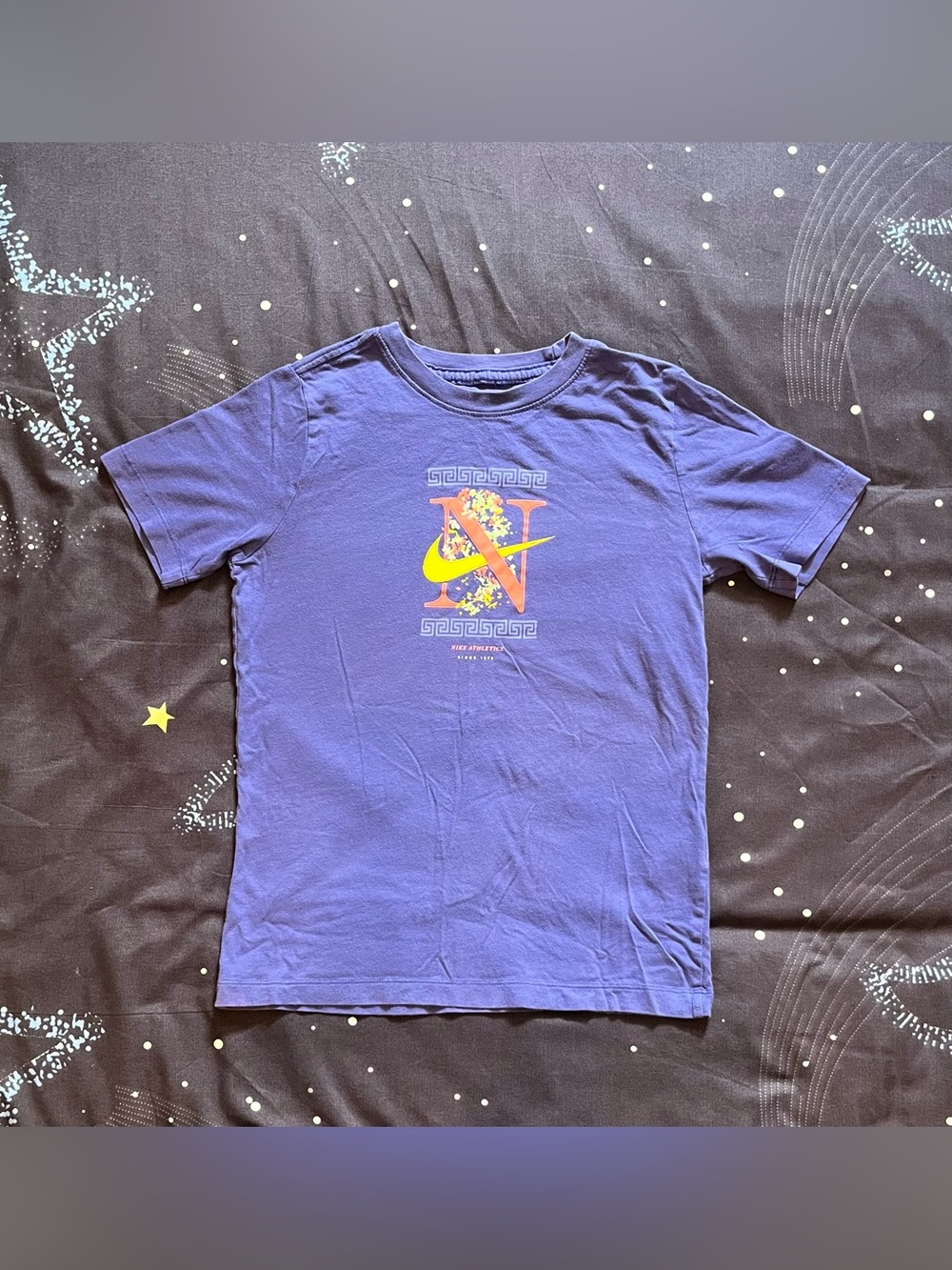 Girls Sz M Purple the Nike Tee Shirt